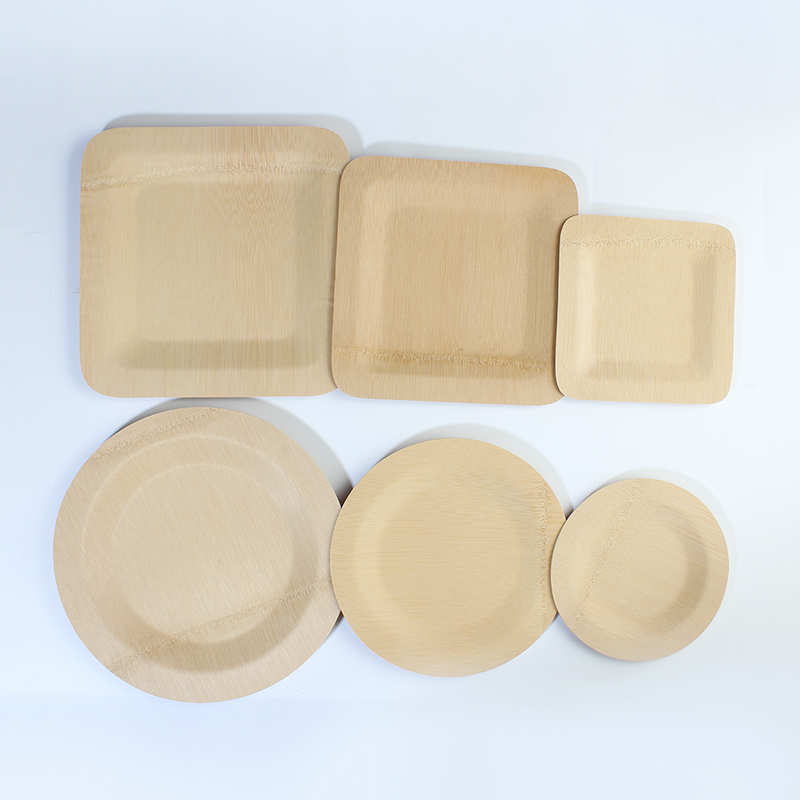 Circle Bamboo Trays 228.6×14mm