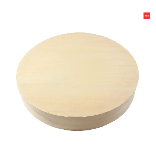 Wooden Round Box with Wooden Lid 15×2.75"