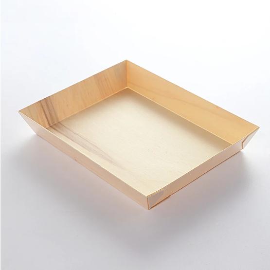 Balsa Wood Tray 10.2×10.2×2.75"