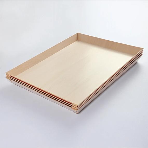 Balsa Wood Tray 20.8×13.7×1.8"