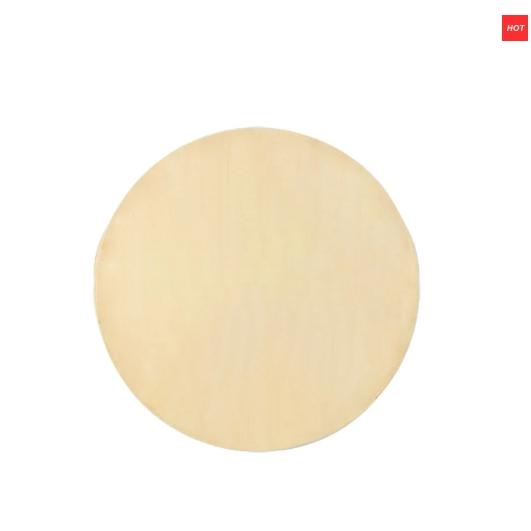 Wooden Round Box with Wooden Lid 8.7×1.6"